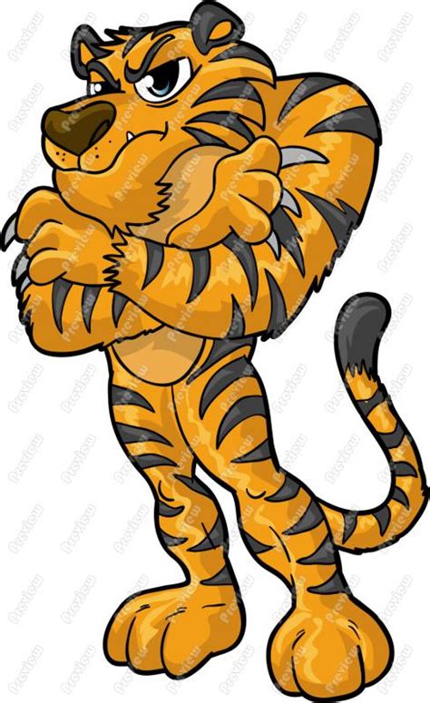 Cartoon Tiger Clipart At Getdrawings Free Download