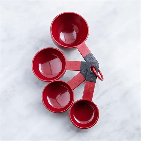 Kitchenaid Classic Measuring Cup Set Of 4 Red Kitchen Stuff Plus
