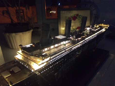 Wip 1350 Titanic Has About As Many Lights In At As The Real Thing At