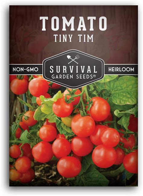 Survival Garden Seeds Tiny Tim Tomato Seed For Planting
