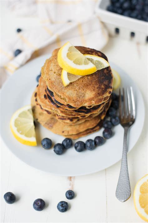 One Bowl Blueberry Lemon Pancakes — Real Food Whole Life