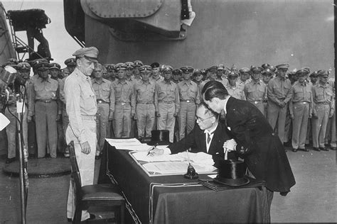 Us Naval Aircraft Celebrate The Signing Of The Japanese Surrender