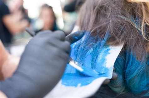 Blue Hair Anja Tufina Loreal Hair Chalk Blue Hair Hair Chalk