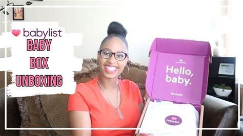 Babylist Hello Baby Box Unboxing And Review 2021 Free Baby Stuff Kind