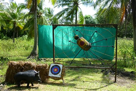 Archery Asia And Nipa Huts Moalboal