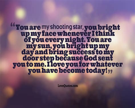my shooting star love quotes