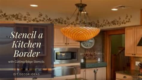 How To Stencil Kitchen Cabinets Worksheets