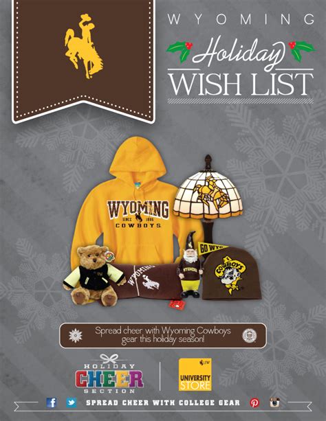 Wyoming Holiday Wish List