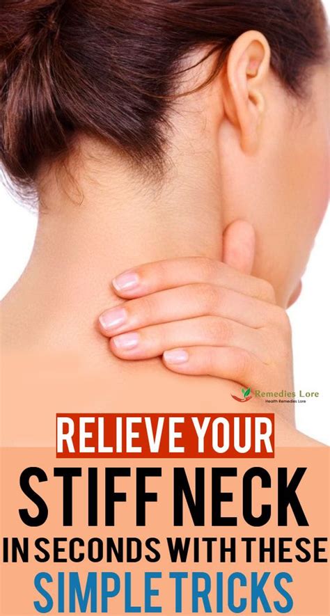 Relieve Your Stiff Neck In Seconds With These Simple Tricks Stiff