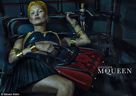 Kate Moss Oozes Sex Appeal In Alexander Mcqueen Ss14 Campaign Daily