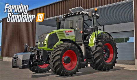 Claas Axion 800 810 830 850 V10 Fs19 Farming Simulator 19 Mod
