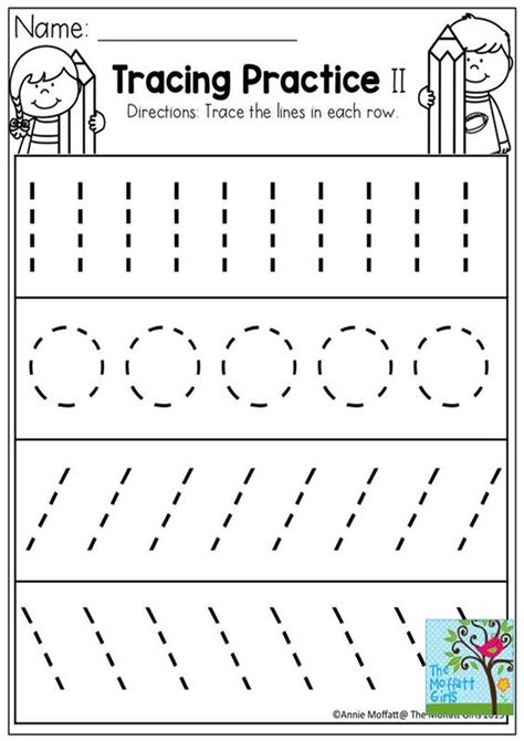 Free And Easy To Print Tracing Lines Worksheets Preschool Writing