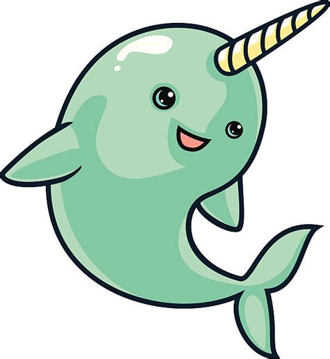Cute Narwhal Pic Illustrations Royalty Free Vector Graphics And Clip Art