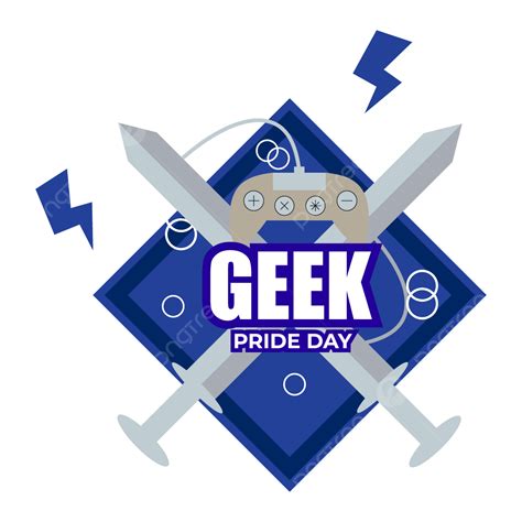 Geek Pride Vector Hd Images Geek Pride Day Design On Transparent Hand