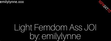 Emily Lynne Femdom Ass Joi Onlyfans Porn Videos