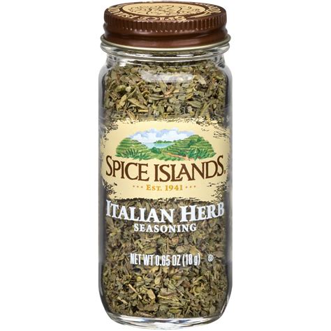 Spice Islands® Italian Herb Seasoning 0 65 Oz Jar