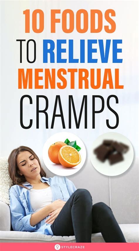 10 Foods To Relieve Menstrual Cramps Certain Foods Can Provide Us With