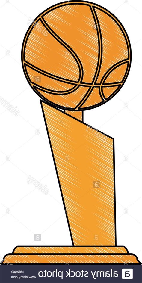 Basketball Trophy Vector At Collection Of Basketball