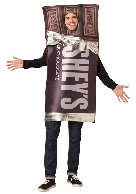 hershey s candy bar adult costume