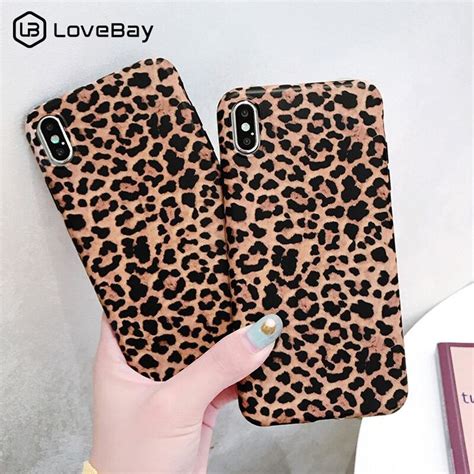 Lovebay Leopard Print Phone Case Cover For Iphone 11 Case Luxury Soft