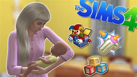 The Sims 4 100 Baby Challenge Part 5 A New Baby Youtube