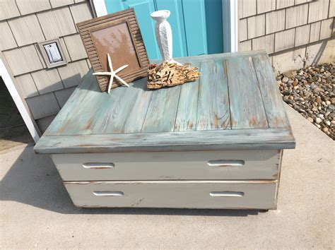 Beach Inspired Coffee Table General Finishes 2018 Design Challenge