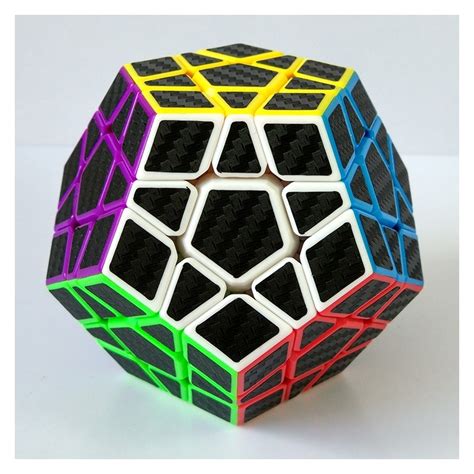 Zcube Fibra Carbono Megaminx Los Mundos De Rubik