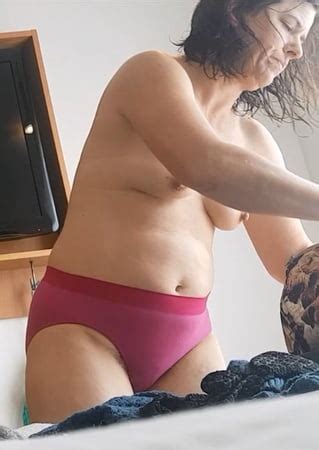 See And Save As Milf Undressing Big Knickers Hairy Bush And Tits Porn