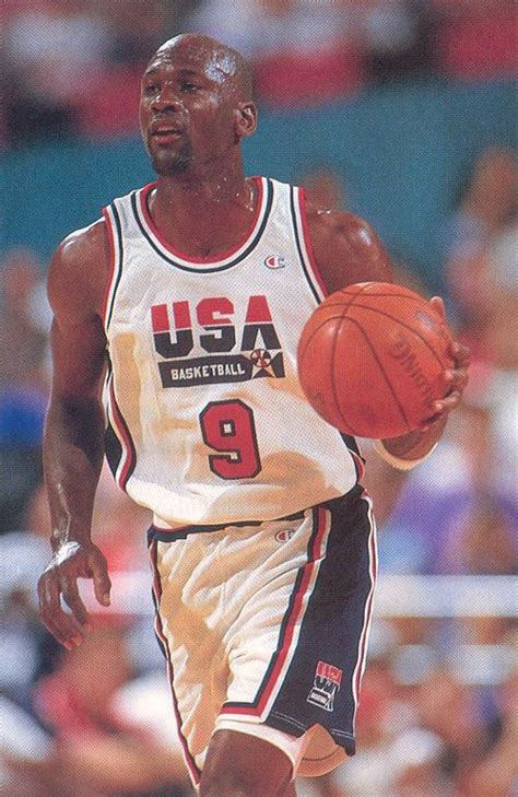 Olympics Dribble 1992 Michael Jordan Photos Usa Dream Team Usa