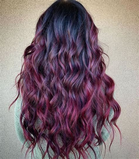 23 Flattering Black Cherry Hair Color Trends For 2023 Hairstyle Camp