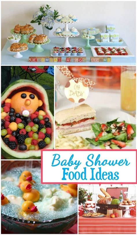 Baby Shower Food Ideas Design Dazzle