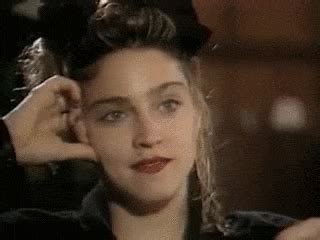 New Trending GIF On Giphy 80s Madonna Eye Roll 1984 Follow Me