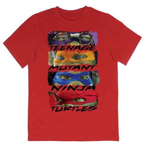 Teenage Mutant Ninja Turtles Boys Printed Short Sleeve T Shirt