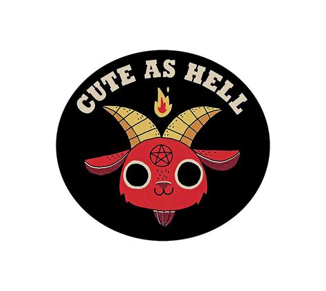 Devil Cute As Hell Digital Art By Dale Nevarez Fine Art America