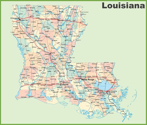 Alphabetical List Of Cities In Louisiana