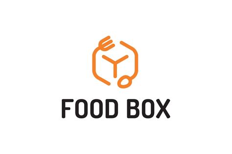 Food Box Logo Recipe Box Food Logo Design Box Logo