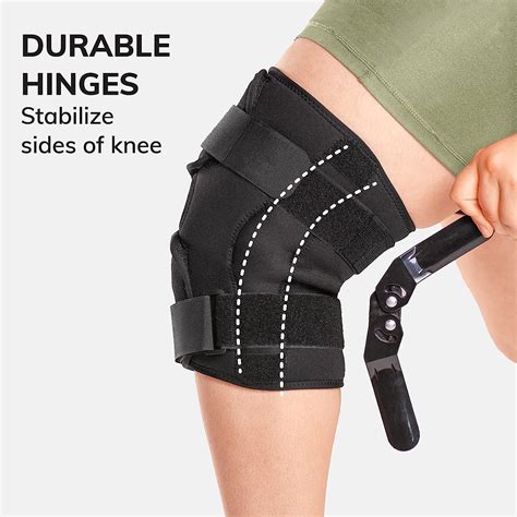 Buy Braceability Plus Size Knee Brace With Hinges Bariatric Neoprene