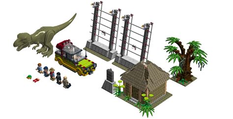 Lego Ideas Product Ideas Jurassic Park T Rex Attack