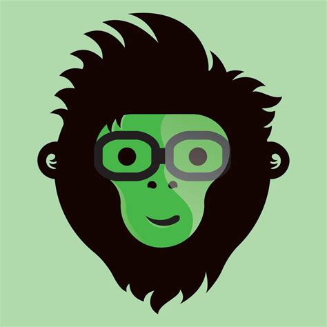 Monkey Vector Logo Design Cute Monkey Logo Vector Design 12892326