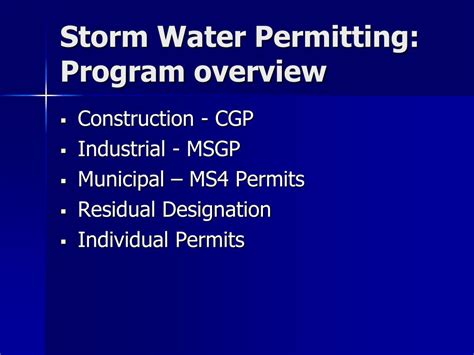 Ppt Epa Region 1 Npdes Municipal Stormwater Permitting Update