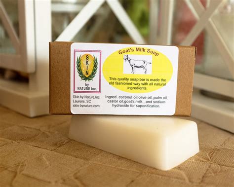 Goats Milk Soap Skin By Nature Inc