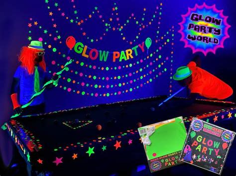 Neon Party The Complete Party Guide Black Light Led Glow Party Kits