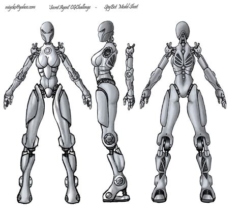 female character concept character model sheet character modeling character drawing 3d