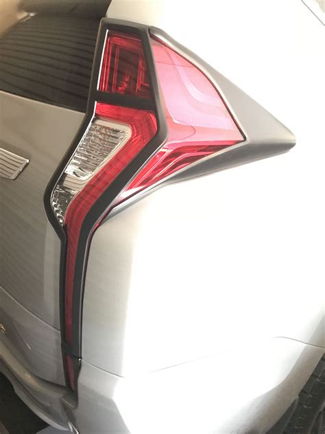 Mitsubishi Pajero Sport 2015 2019 Rear Tail Light Trim In Black