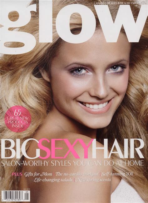 Elite Model Management Toronto Kate Bock On The Cover Of Glow Magazine