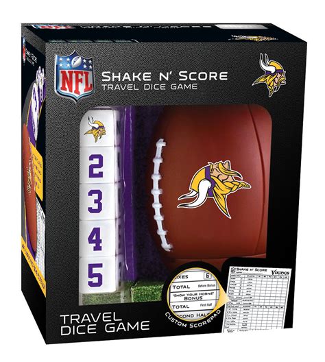 Masterpieces Officially Licsenced Nfl Minnesota Vikings Shake N Score