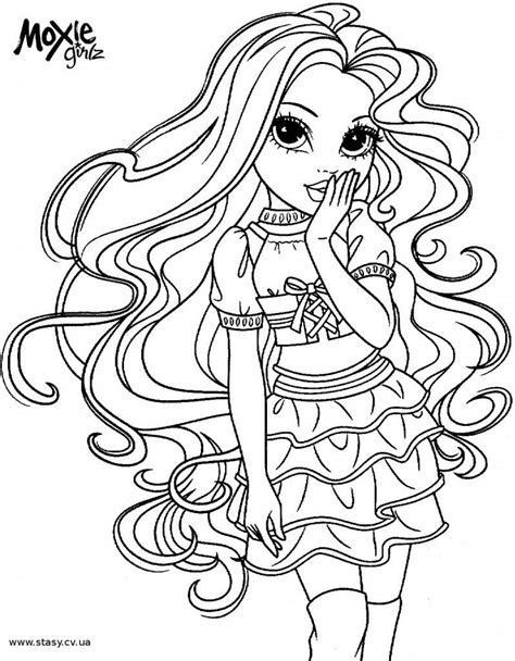Moxie Girlz Coloring Pages Photo 4 Coloring Pages Timeless