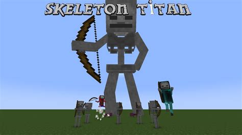 Minecraft Titans Mod Author Hangout Skeleton Titan Faction YouTube