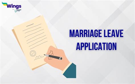 Marriage Leave Application Format Sample And Examples Leverage Edu