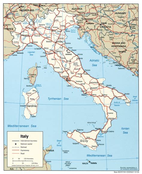 Mapa Italia Completo Mapa
